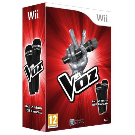 Wii La Voz 2 Mic Tele5